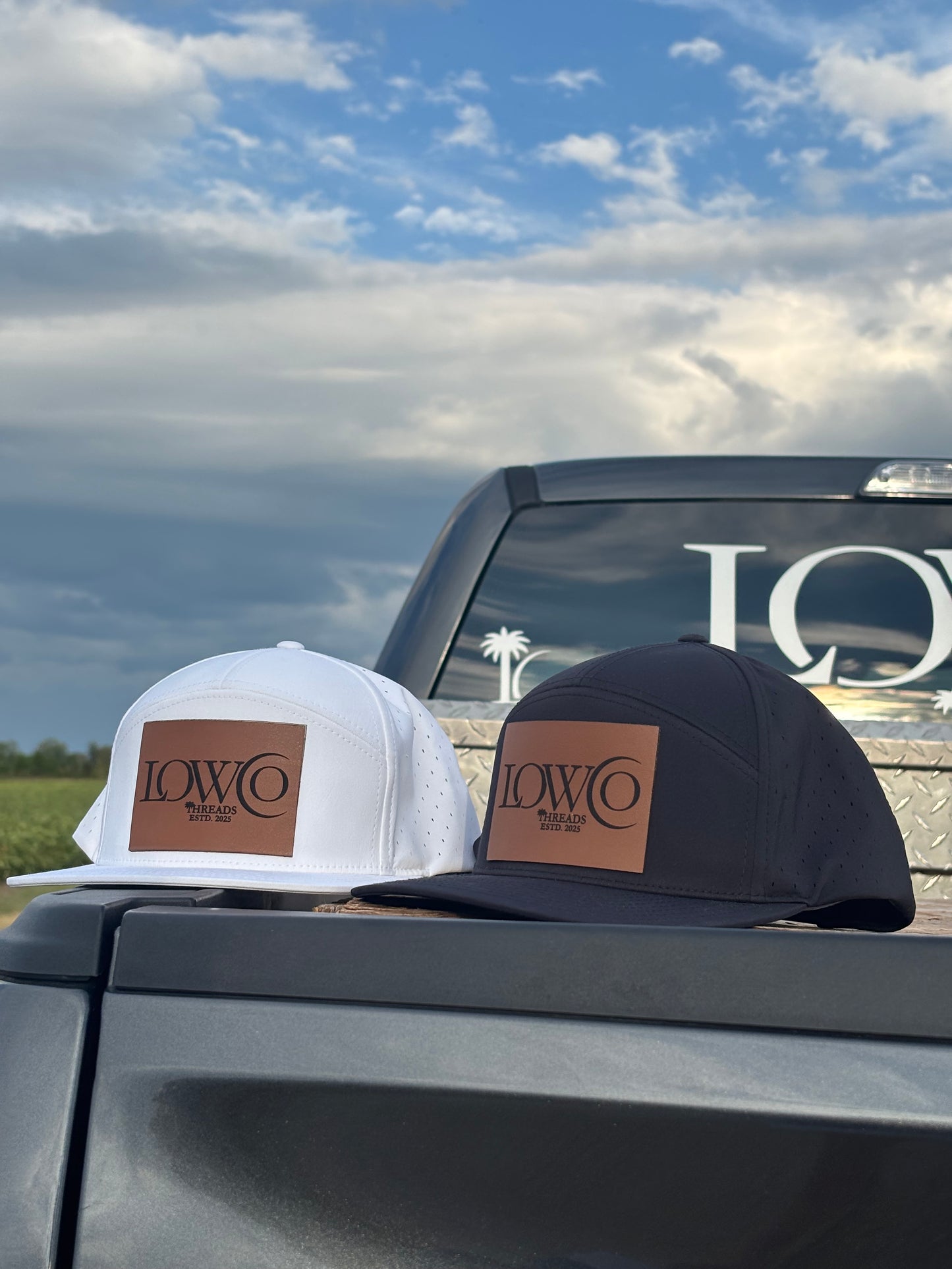 Lowco Threads Richardson 169 7-Panel Hat
Polyester Structured High-Profile Cap Adjustable
Snapback - Richardson Cannon
Hat-Front Logo Leather Patch