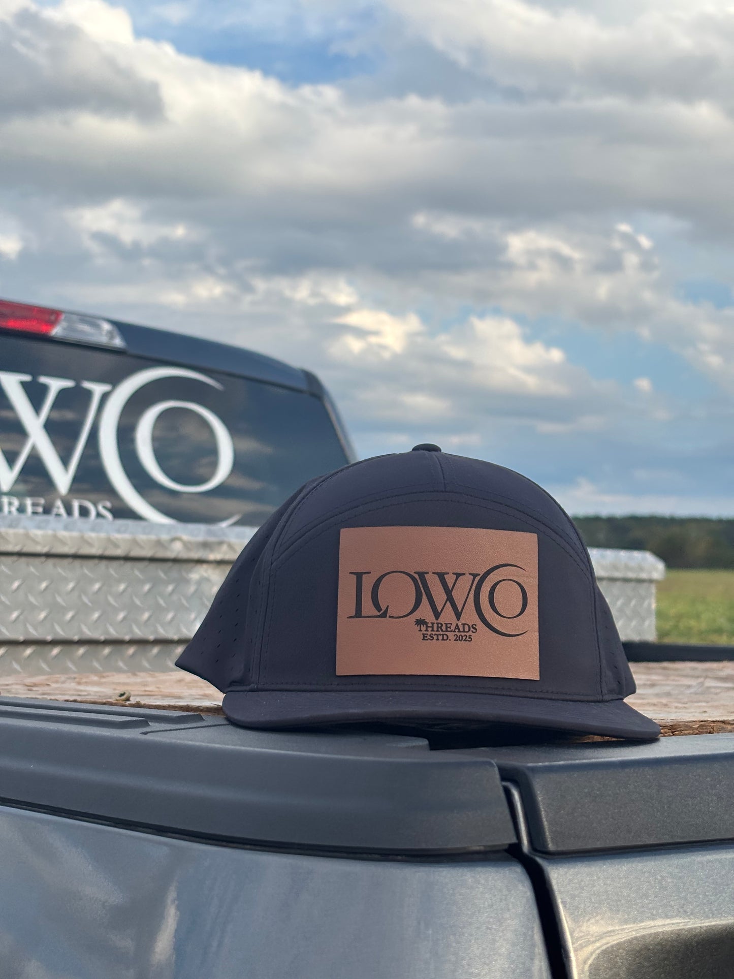 Lowco Threads Richardson 169 7-Panel Hat
Polyester Structured High-Profile Cap Adjustable
Snapback - Richardson Cannon
Hat-Front Logo Leather Patch