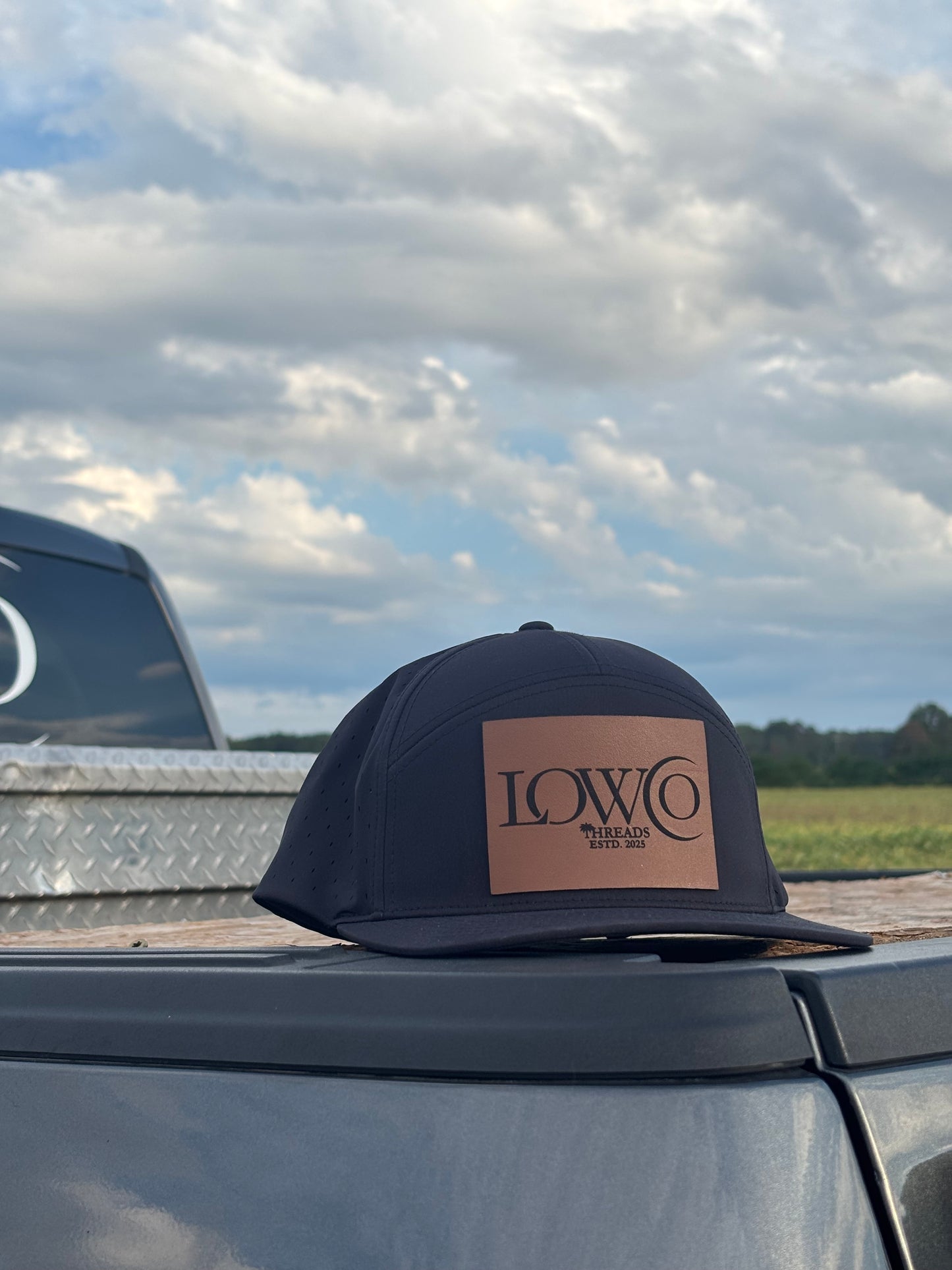 Lowco Threads Richardson 169 7-Panel Hat
Polyester Structured High-Profile Cap Adjustable
Snapback - Richardson Cannon
Hat-Front Logo Leather Patch