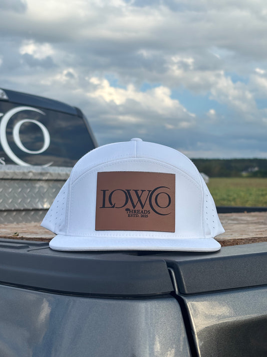 Lowco Threads Richardson 169 7-Panel Hat
Polyester Structured High-Profile Cap Adjustable
Snapback - Richardson Cannon
Hat-Front Logo Leather Patch